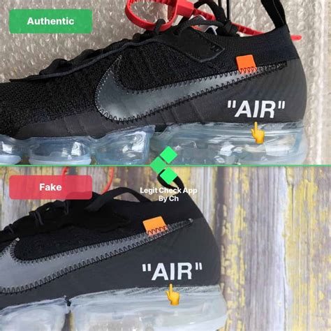 nike off white vapormax black fake vs real|vapormax off white cheap.